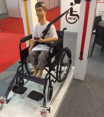 Системы фиксации инвалидных колясок PLZ