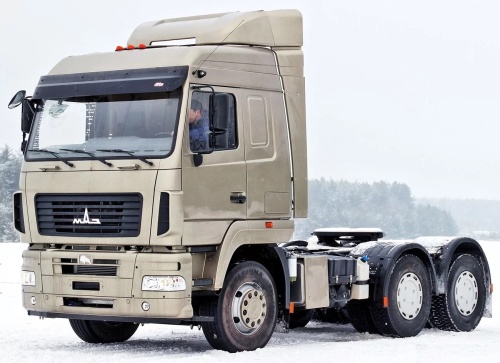 Автокондиционер для МАЗ с двигателем Weichai WP12